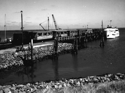 Hafen Langeoog 1950